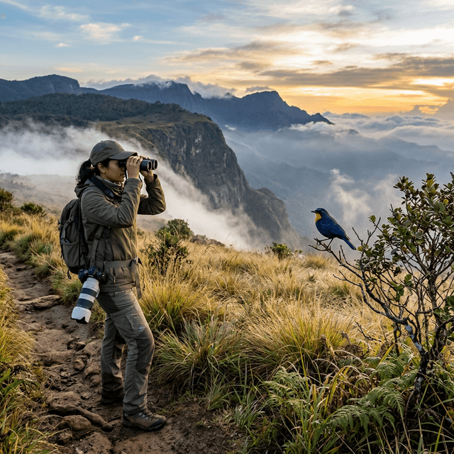 Highland Endemic Birding β Horton Plains & Nuwara Eliya